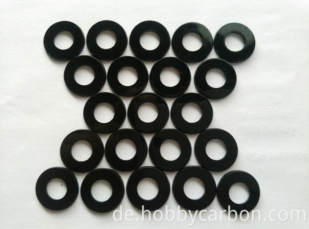 M3 nylon black washer